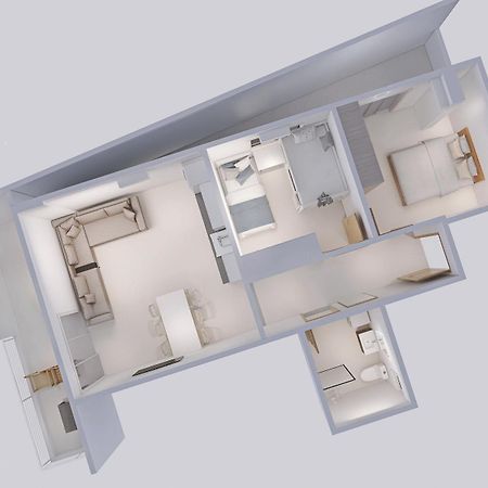 Sea And City View Apartment ساراندا المظهر الخارجي الصورة
